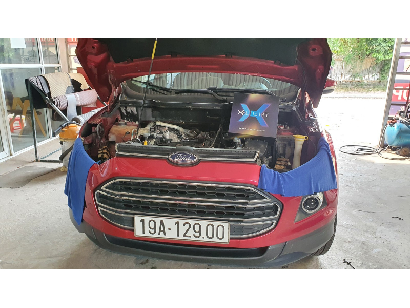 Độ đèn nâng cấp ánh sáng XLight V10L cho Ford Ecosport